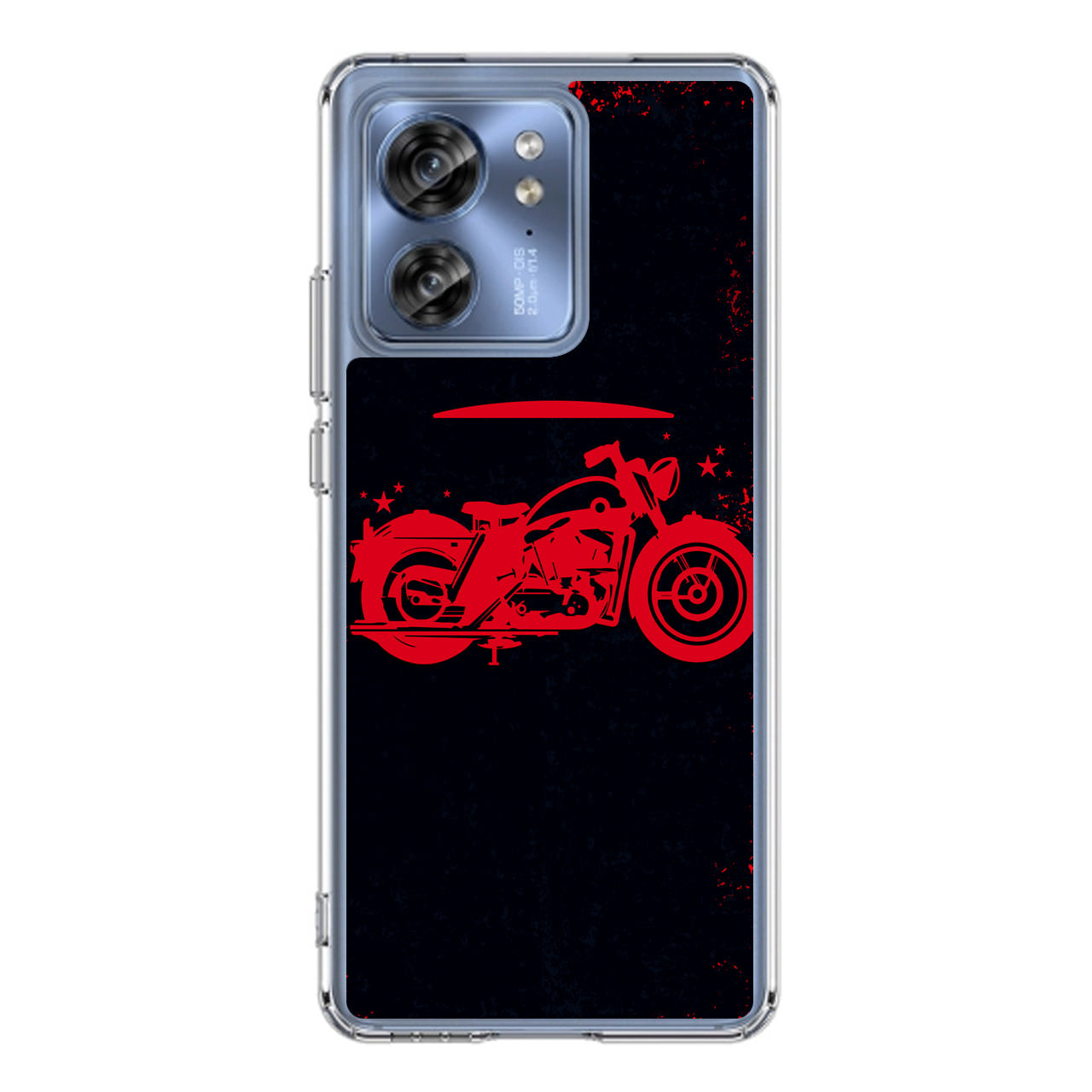 Motorcycle Red Art Motorola Edge 2023 Case