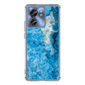 Navy Blue Marble Motorola Edge 2023 Case