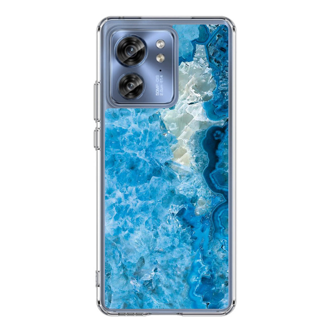 Navy Blue Marble Motorola Edge 2023 Case