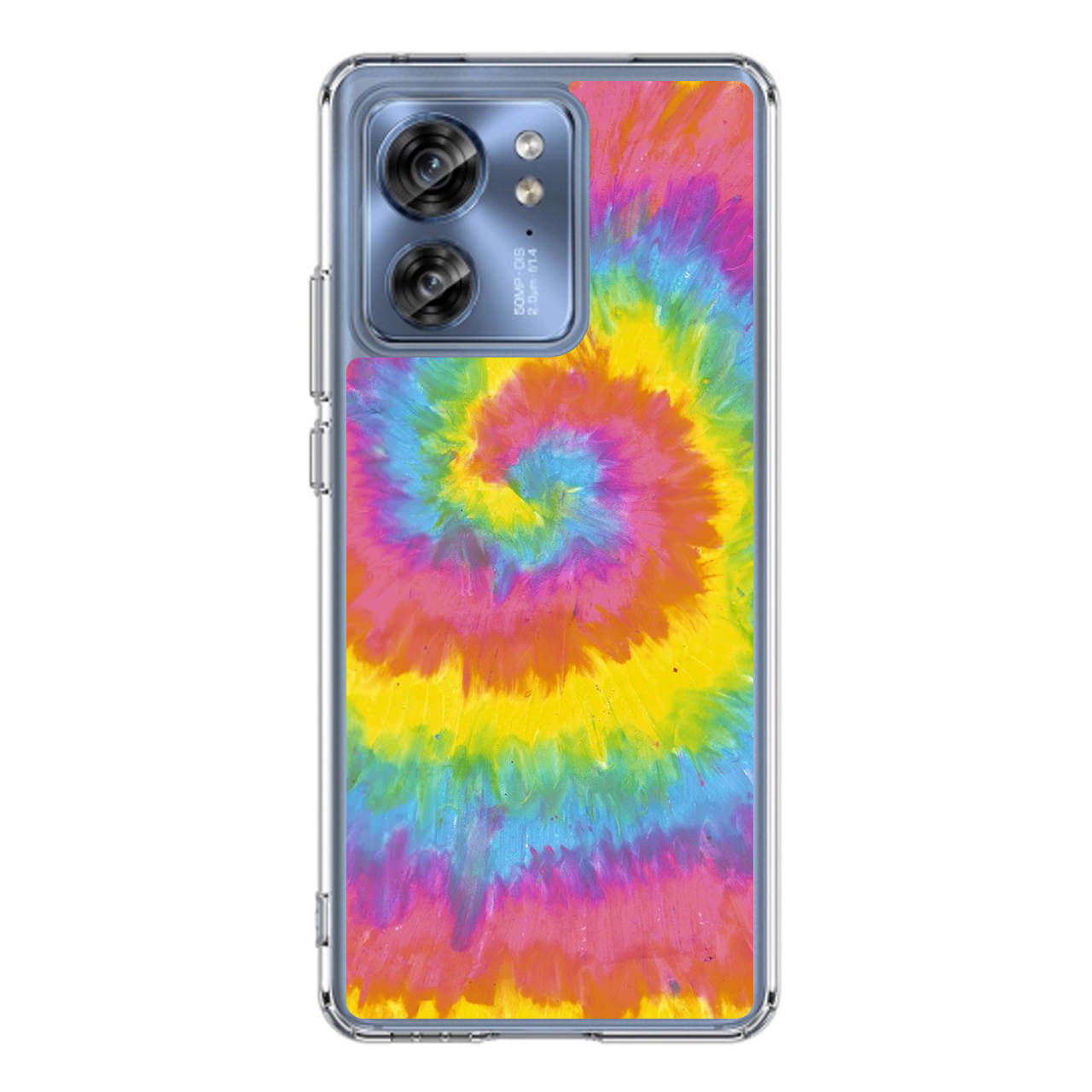 Pastel Rainbow Tie Dye Motorola Edge 2023 Case