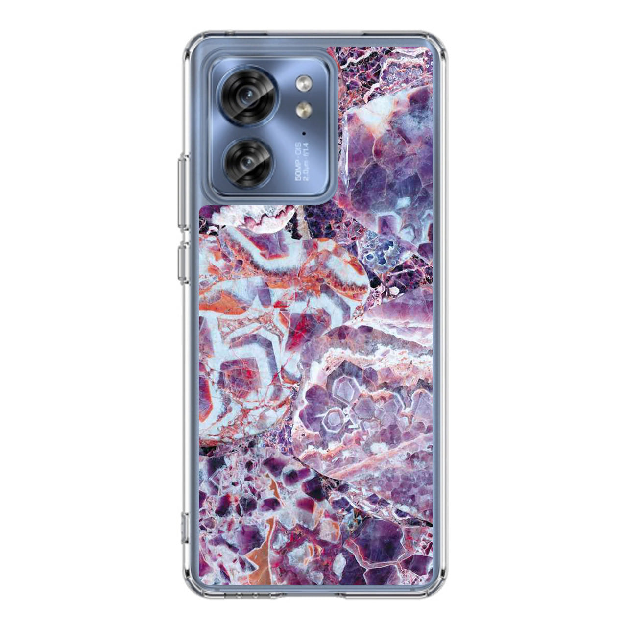 Purple Marble Motorola Edge 2023 Case