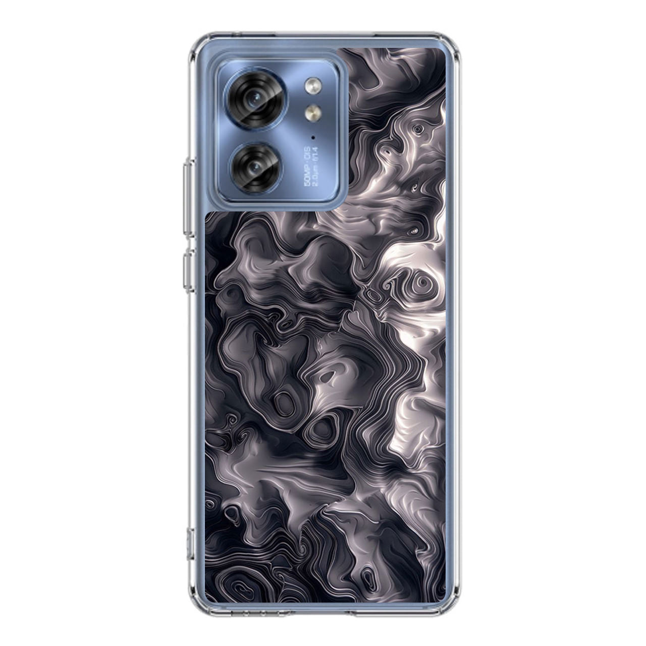 Quicksilver Abstract Art Motorola Edge 2023 Case