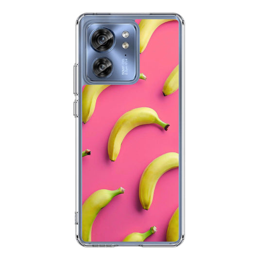 Real Bananas Fruit Pattern Motorola Edge 2023 Case