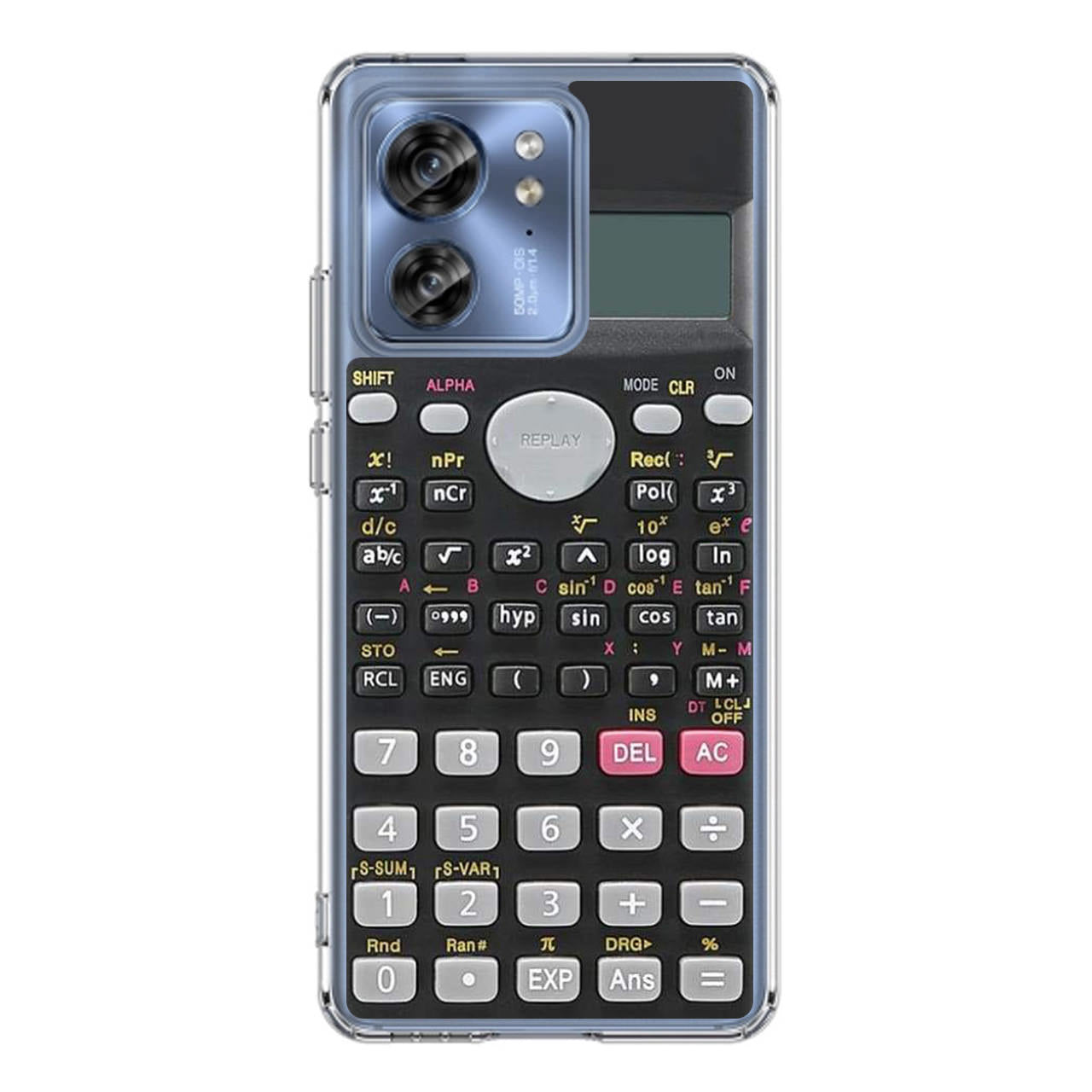 Scientific Calculator Design Motorola Edge 2023 Case