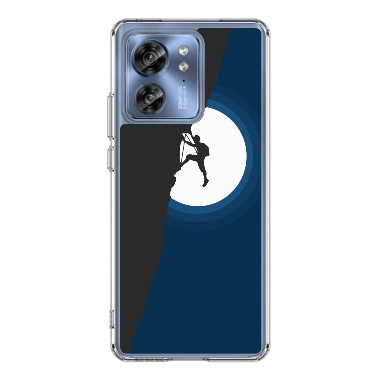 Silhouette of Climbers Motorola Edge 2023 Case