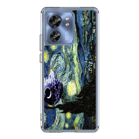 Skellington on a Starry Night Motorola Edge 2023 Case