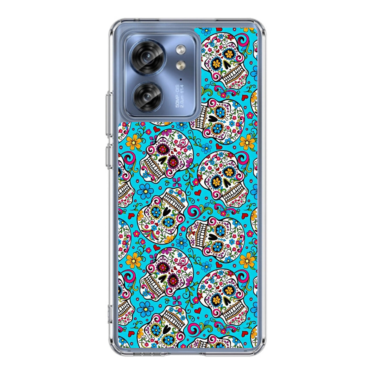 Skull Floral Sugar Motorola Edge 2023 Case