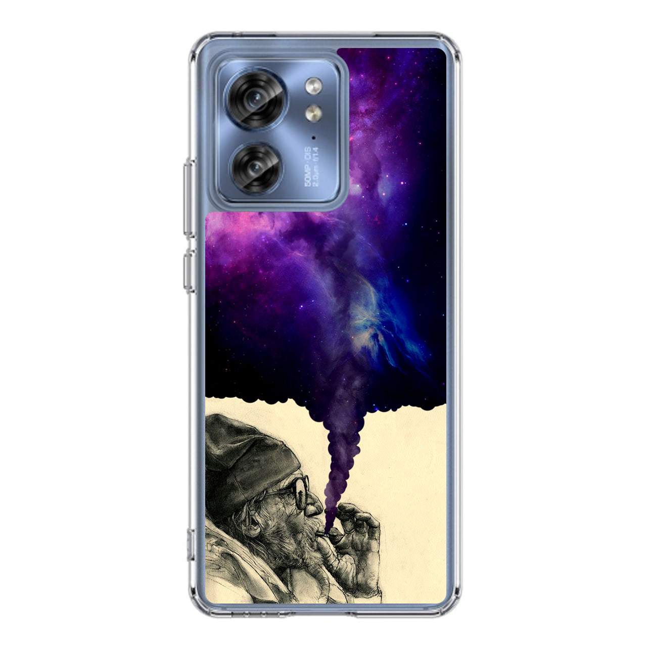 Smoking Galaxy Motorola Edge 2023 Case