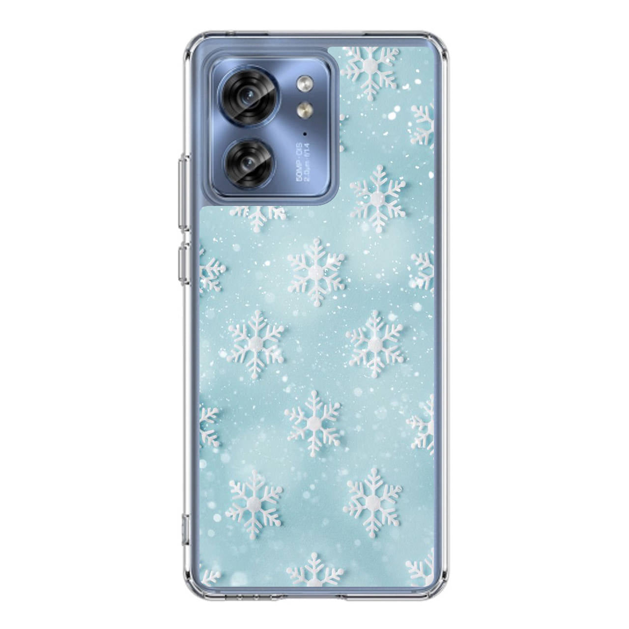 Snowflakes Pattern Motorola Edge 2023 Case