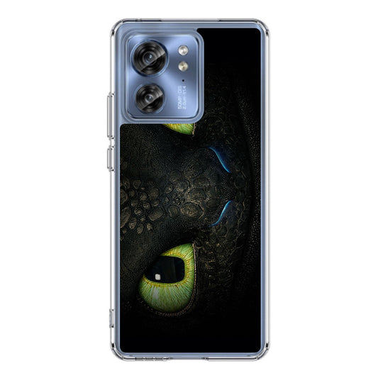 Toothless Dragon Eyes Close Up Motorola Edge 2023 Case