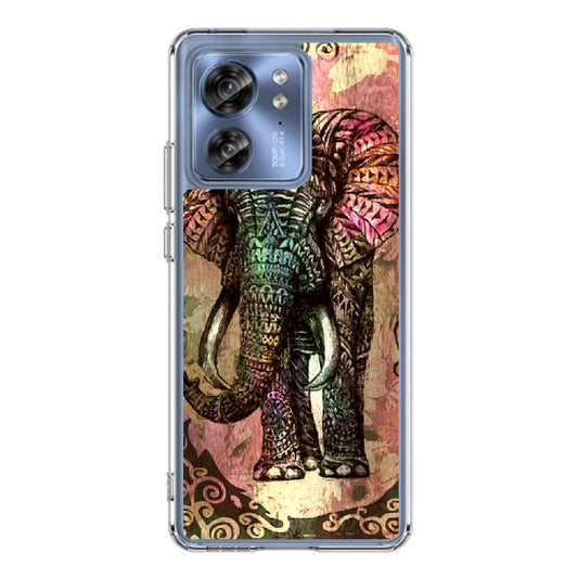 Tribal Elephant Motorola Edge 2023 Case