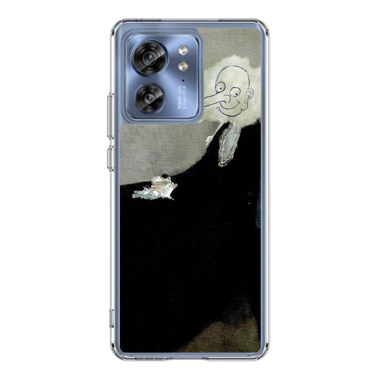 Whistler's Mother by Mr. Bean Motorola Edge 2023 Case