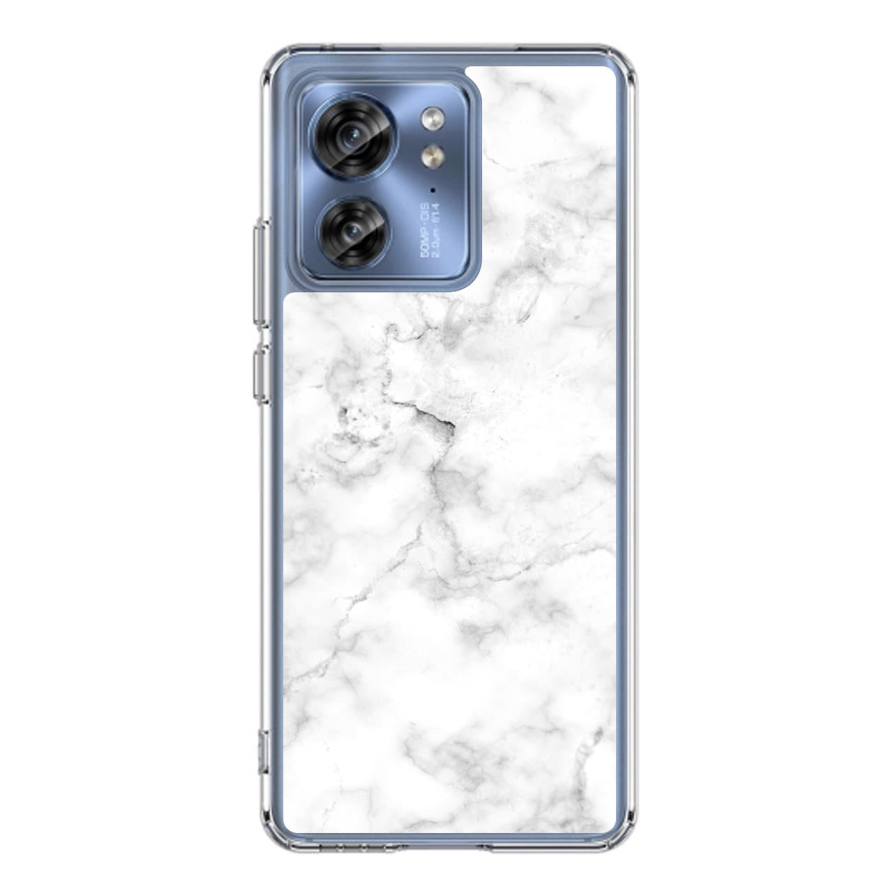 White Marble Motorola Edge 2023 Case