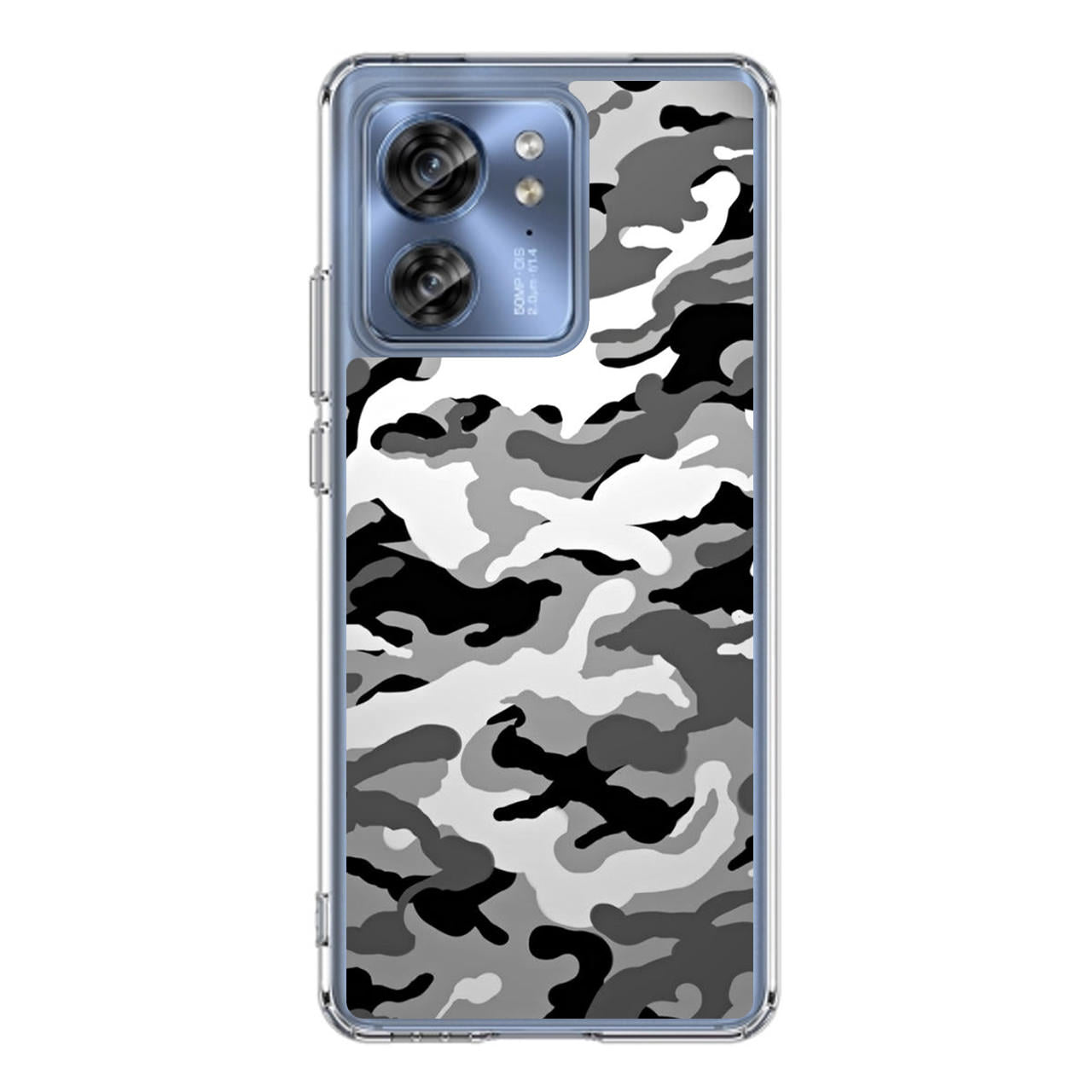 Winter Army Camo Motorola Edge 2023 Case