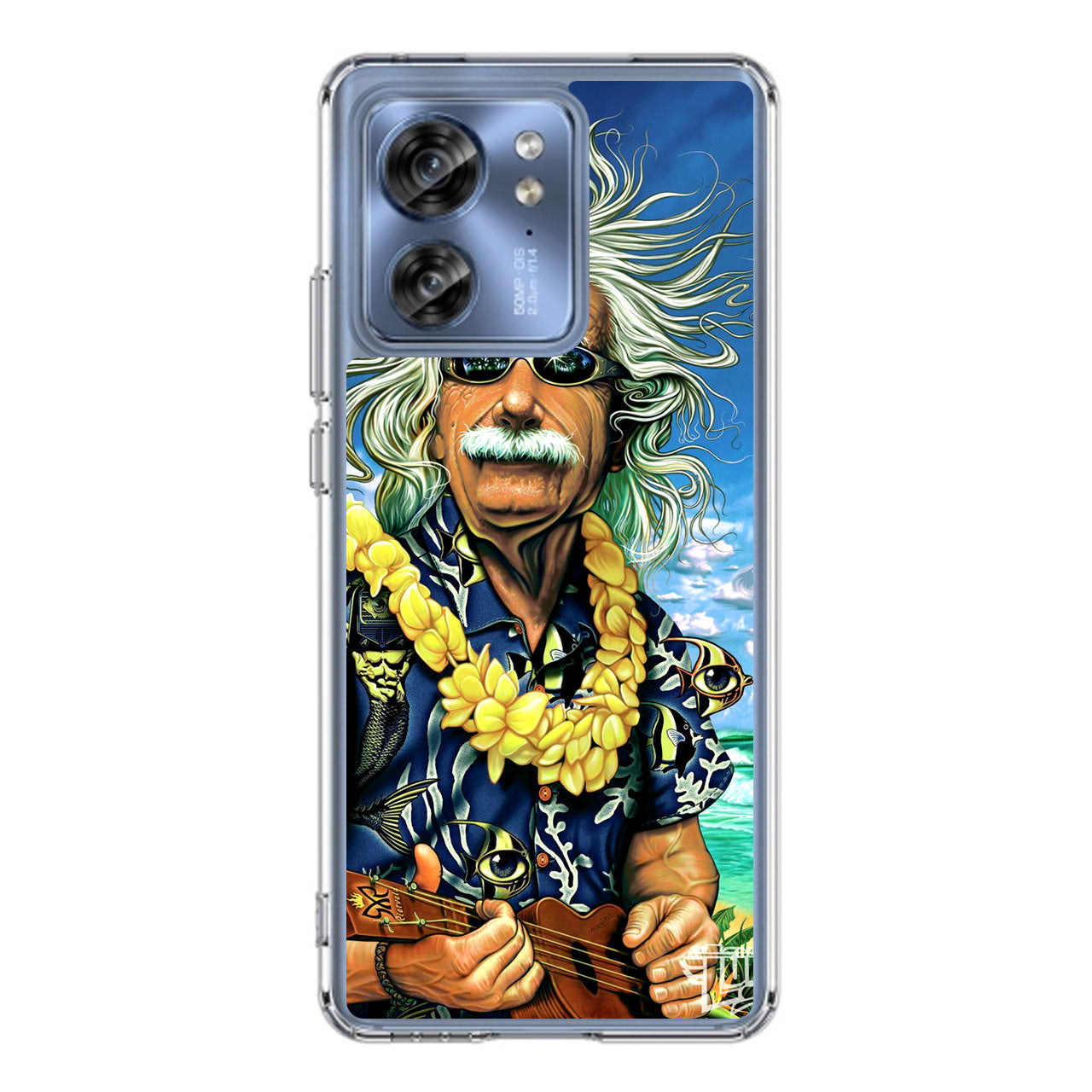 Albert Enstein On Vacation Motorola Edge 2023 Case