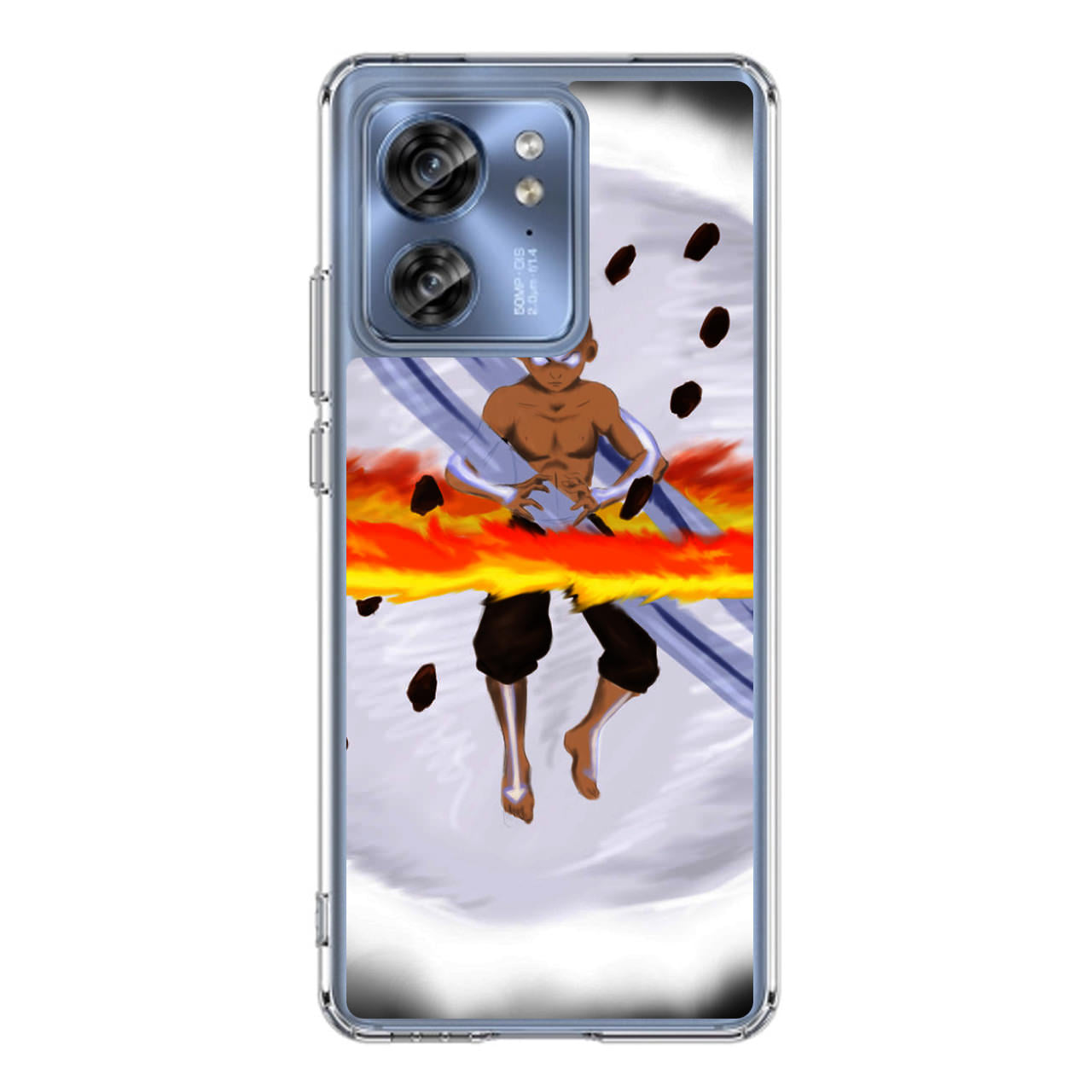 Avatar Aang Controls Four Elements Motorola Edge 2023 Case