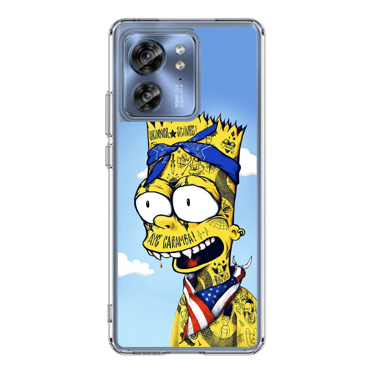 Bootleg Bart Motorola Edge 2023 Case