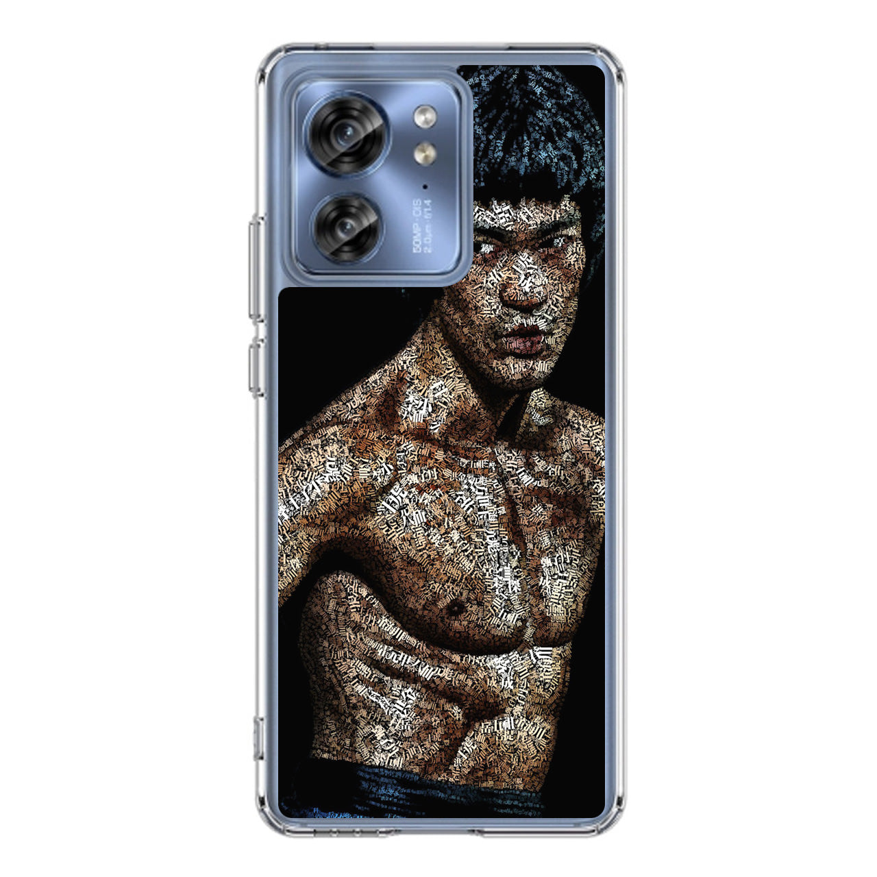 Bruce Lee Typograph Motorola Edge 2023 Case