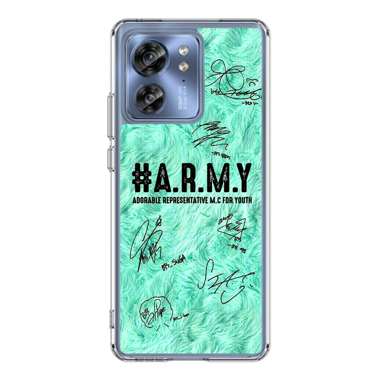 BTS Army Signature Motorola Edge 2023 Case