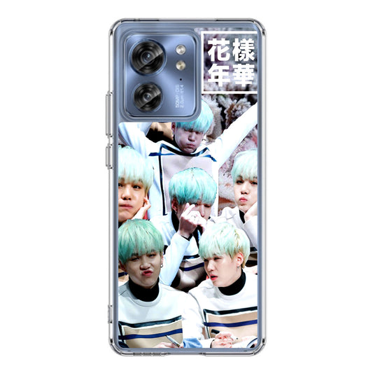 BTS Suga Collage Motorola Edge 2023 Case