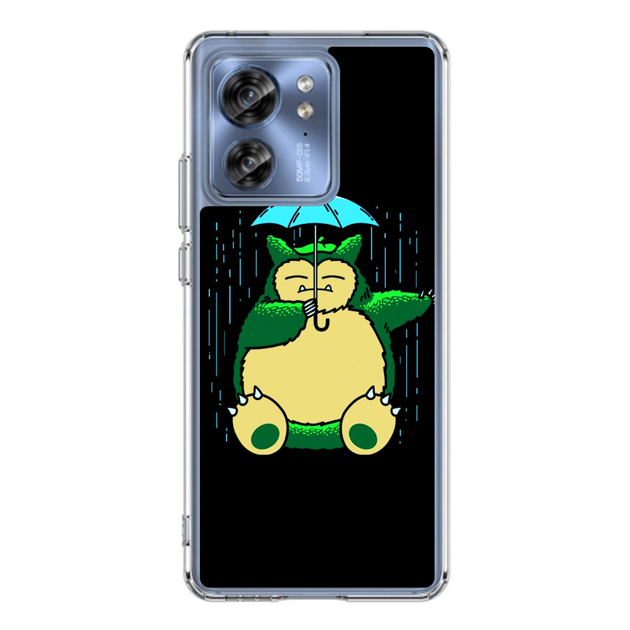 Cute Snorlax Umbrella Motorola Edge 2023 Case