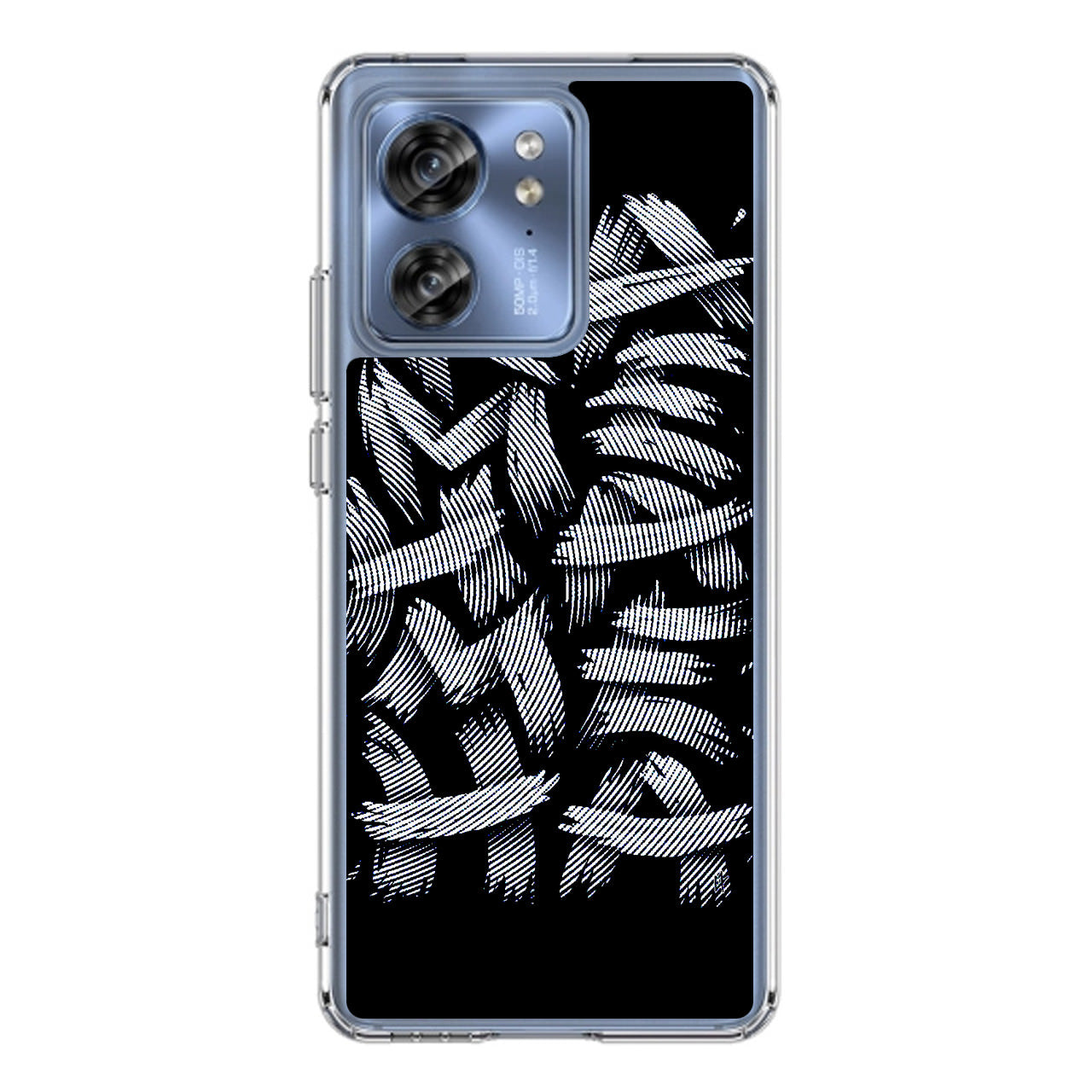 Dragon Ball Kamehameha Font Art Motorola Edge 2023 Case