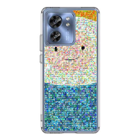 Finn Collage Motorola Edge 2023 Case