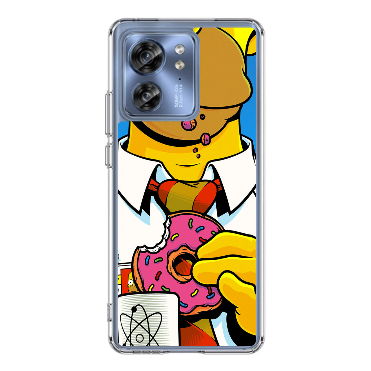 Homer Eats Donut Motorola Edge 2023 Case