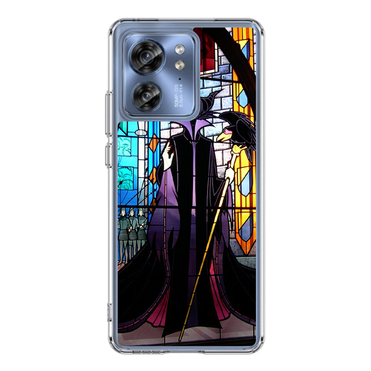 Maleficent Sleeping Beauty Glass Art Motorola Edge 2023 Case