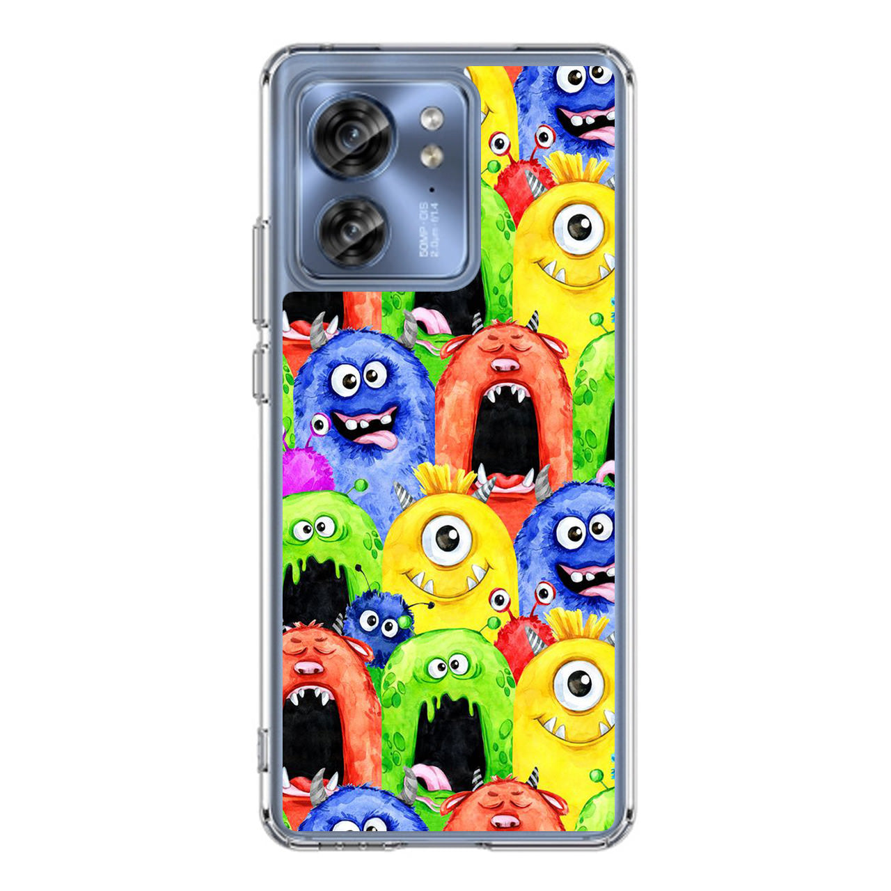 Monster Watercolor Art Motorola Edge 2023 Case