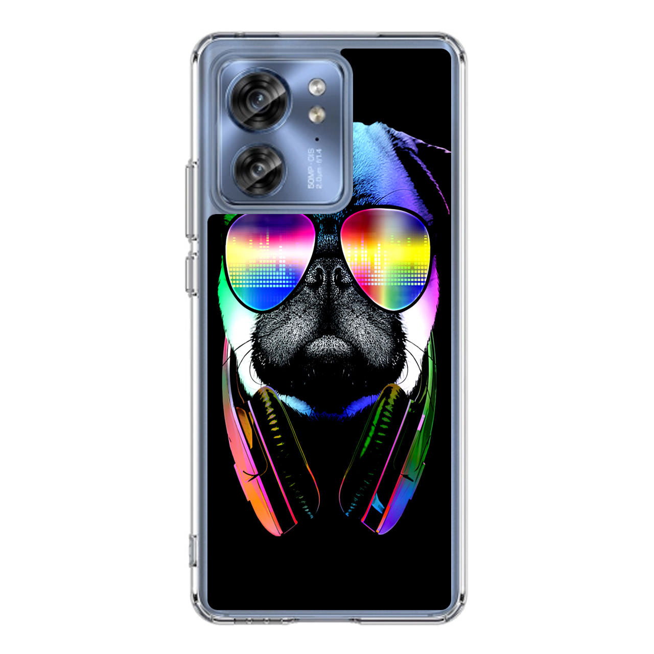 Music Lover Pug V Motorola Edge 2023 Case