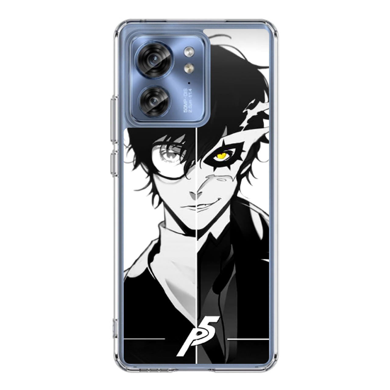 Protagonist Transform Black White Motorola Edge 2023 Case