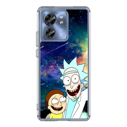 Rick And Morty In The Space Motorola Edge 2023 Case