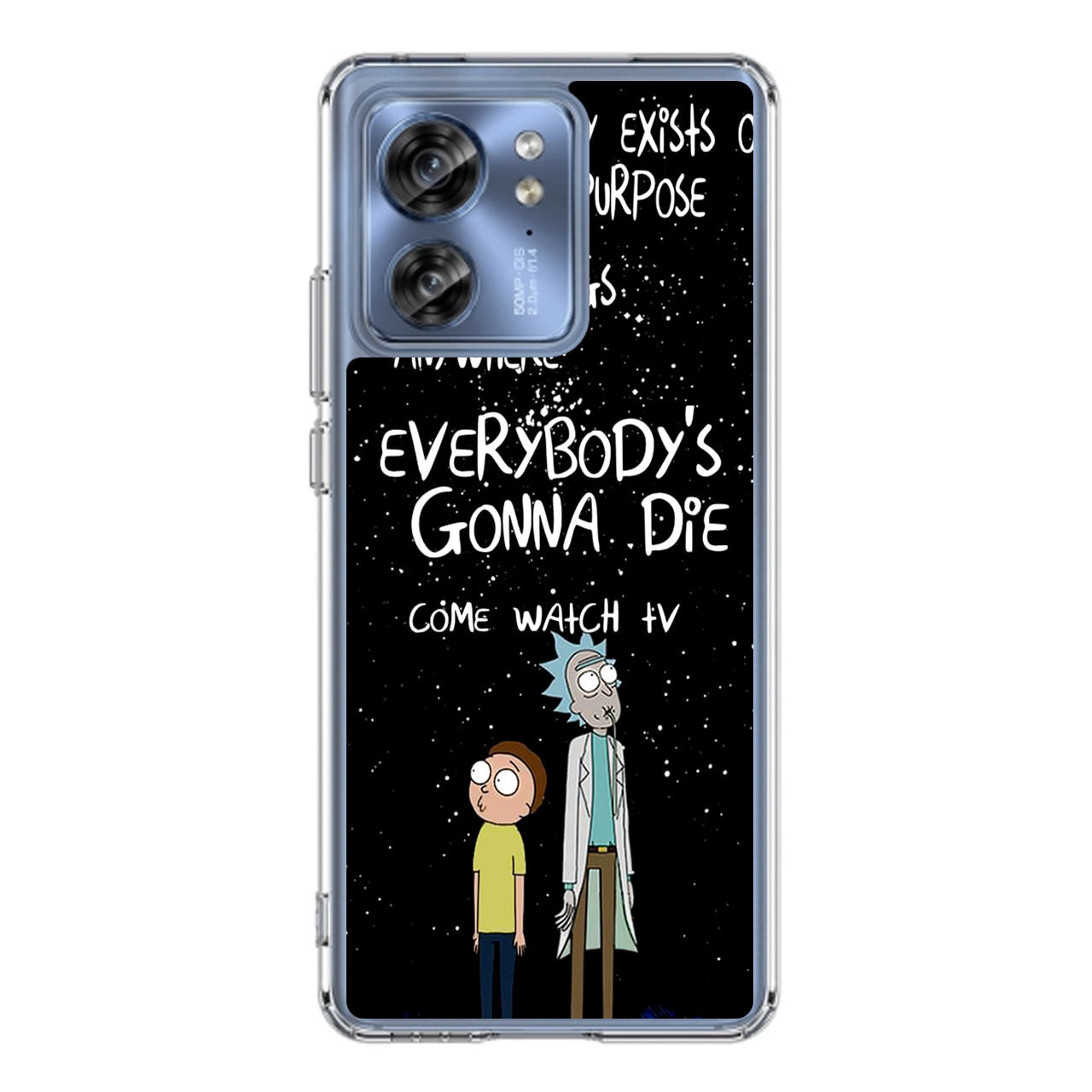 Rick And Morty Quotes Motorola Edge 2023 Case