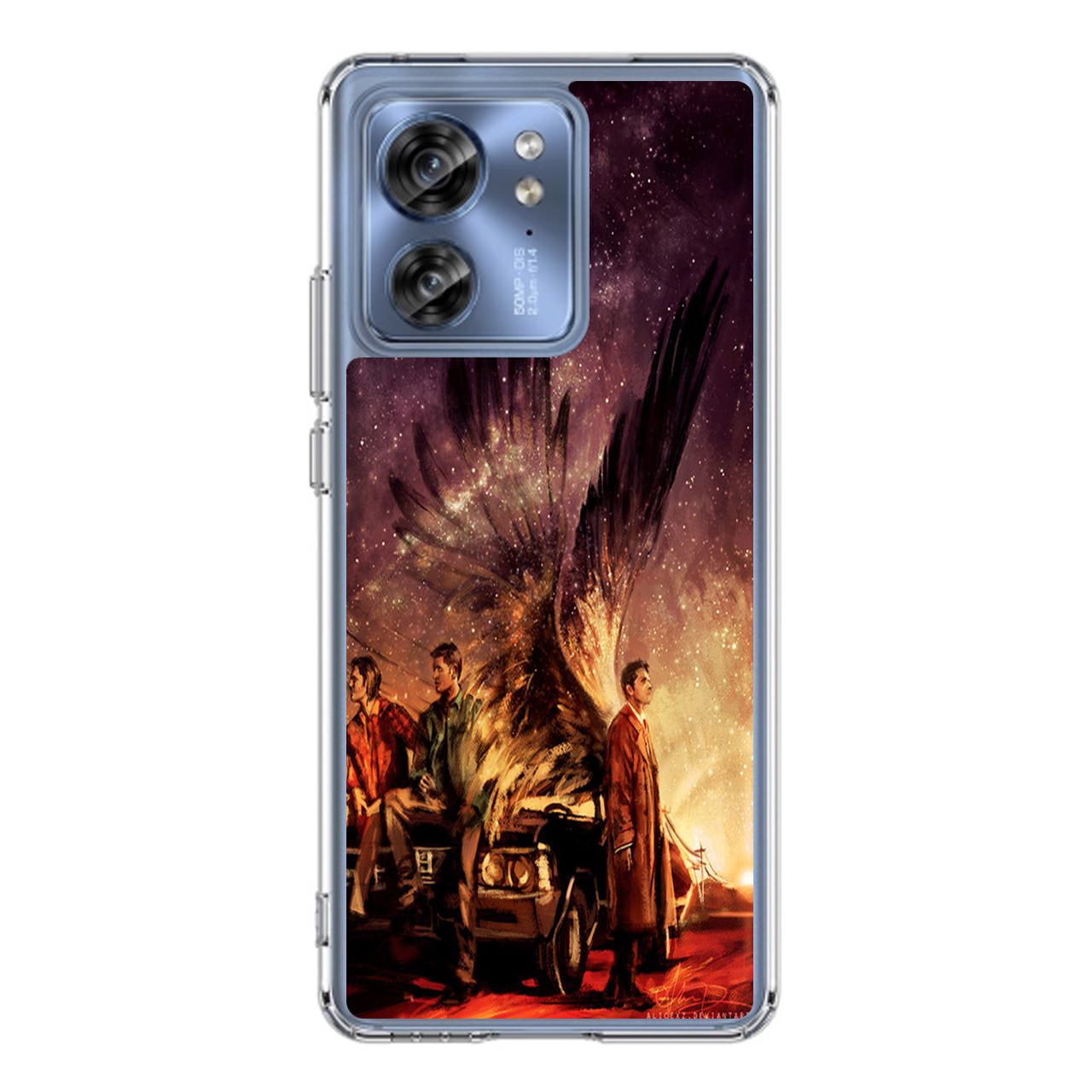 Supernatural Painting Art Motorola Edge 2023 Case