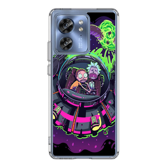 Rick And Morty Spaceship Motorola Edge 2023 Case