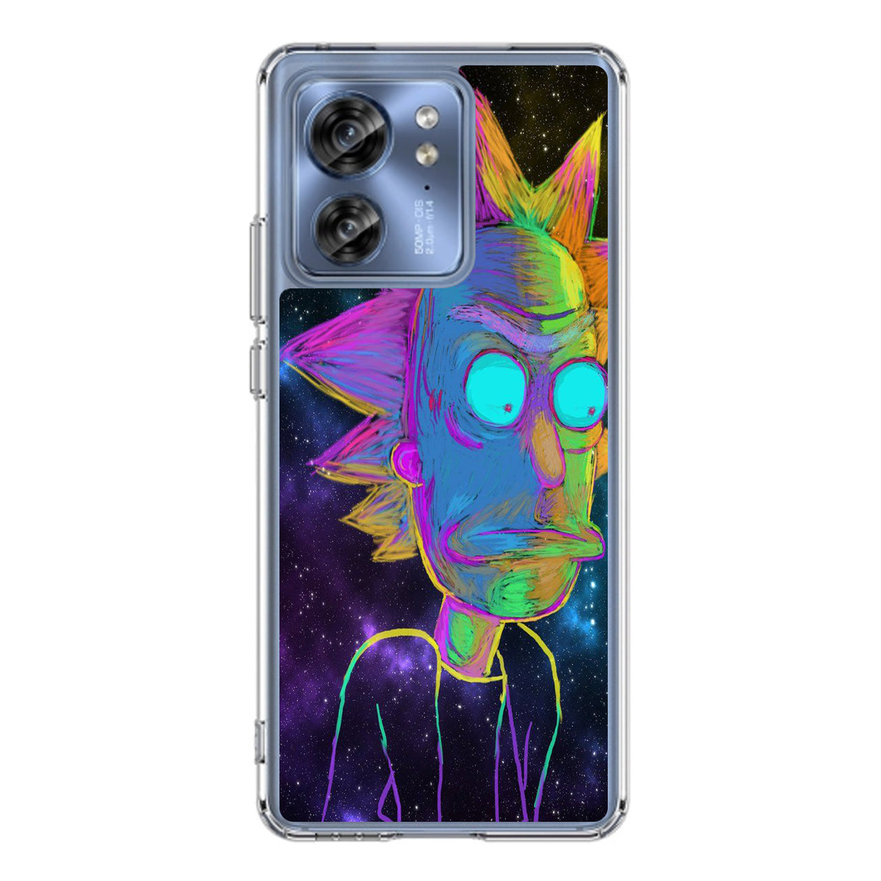 Rick Colorful Crayon Space Motorola Edge 2023 Case