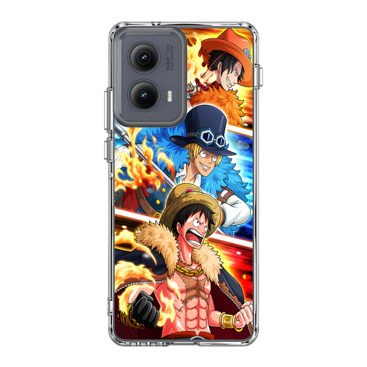 Ace Sabo Luffy Motorola Edge 2024 Case