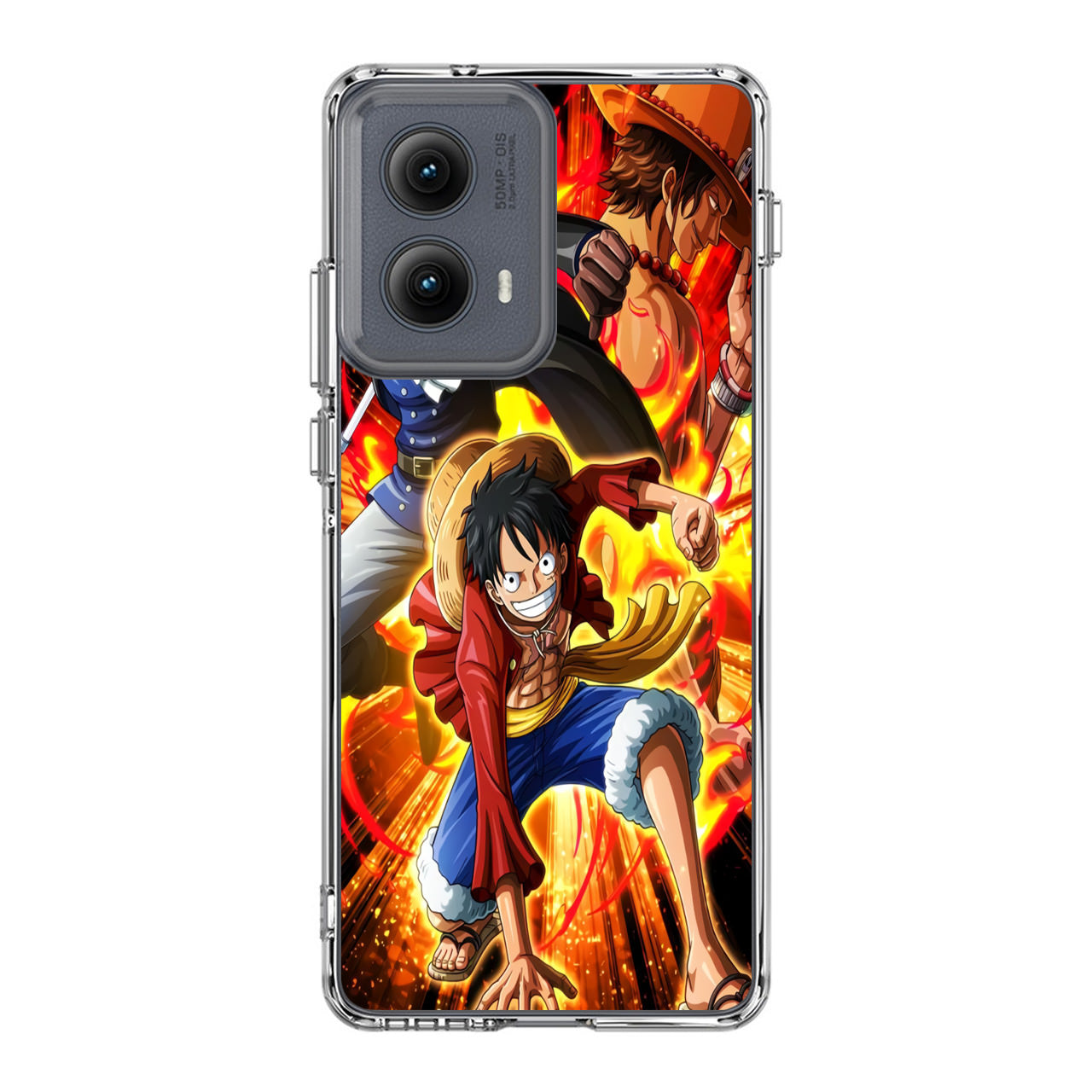 Ace Sabo Luffy Brotherhood Motorola Edge 2024 Case