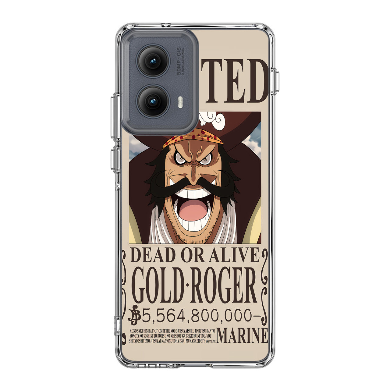 Gold Roger Bounty Motorola Edge 2024 Case