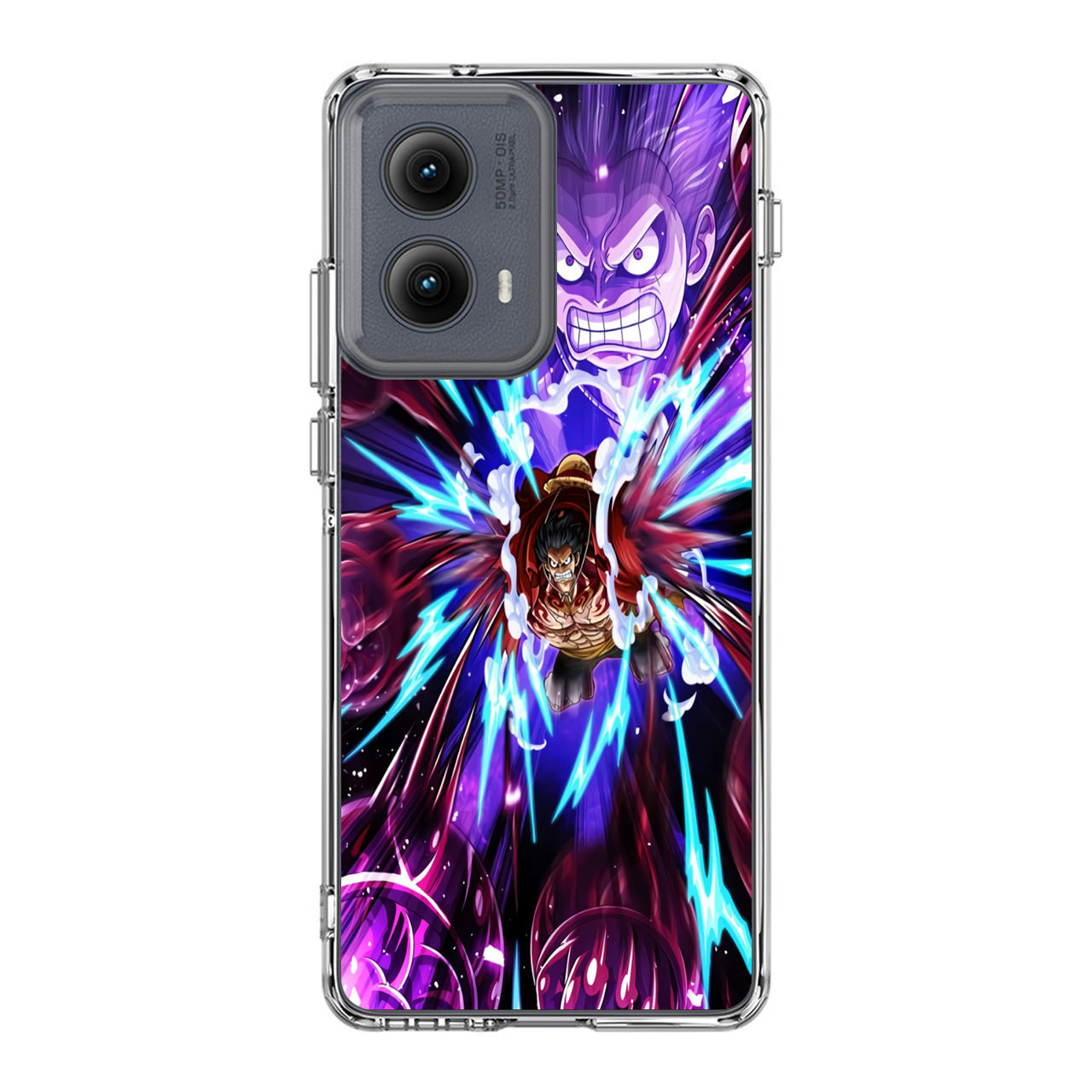 Luffy Bounce Man Gattling Gun Motorola Edge 2024 Case