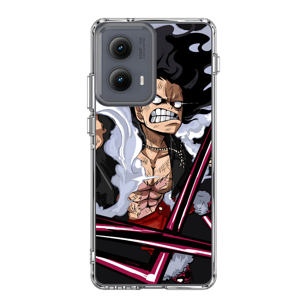 Luffy Snake Man Culverin Art Motorola Edge 2024 Case