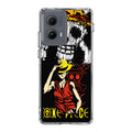Monkey D Luffy Paint Art Motorola Edge 2024 Case