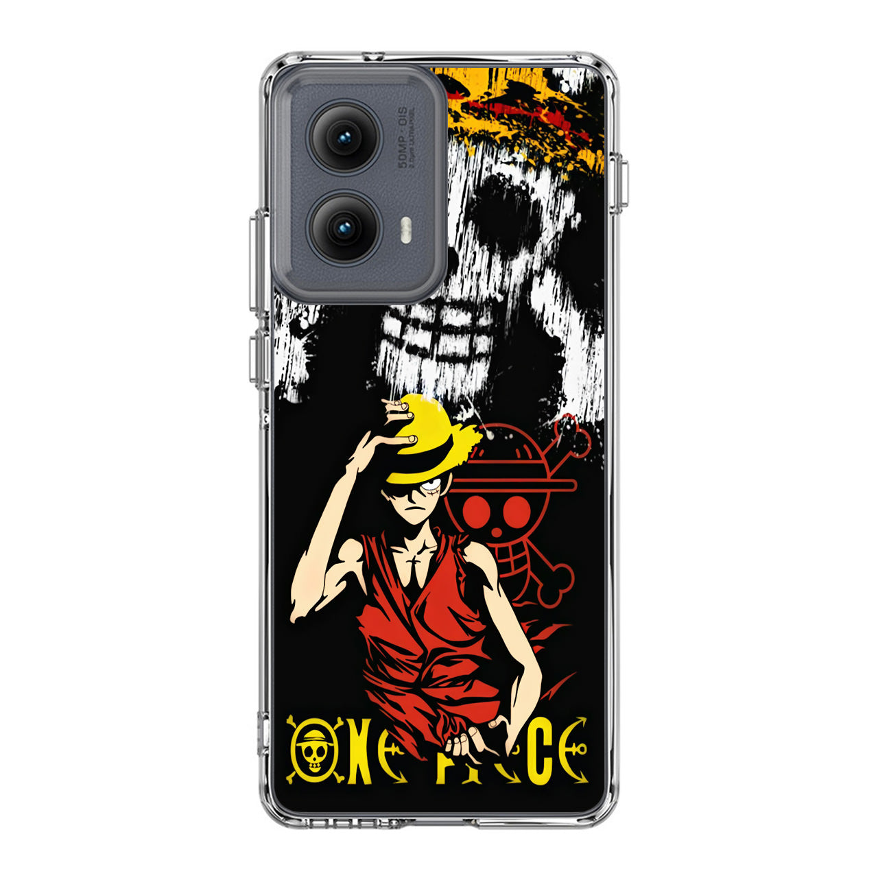 Monkey D Luffy Paint Art Motorola Edge 2024 Case