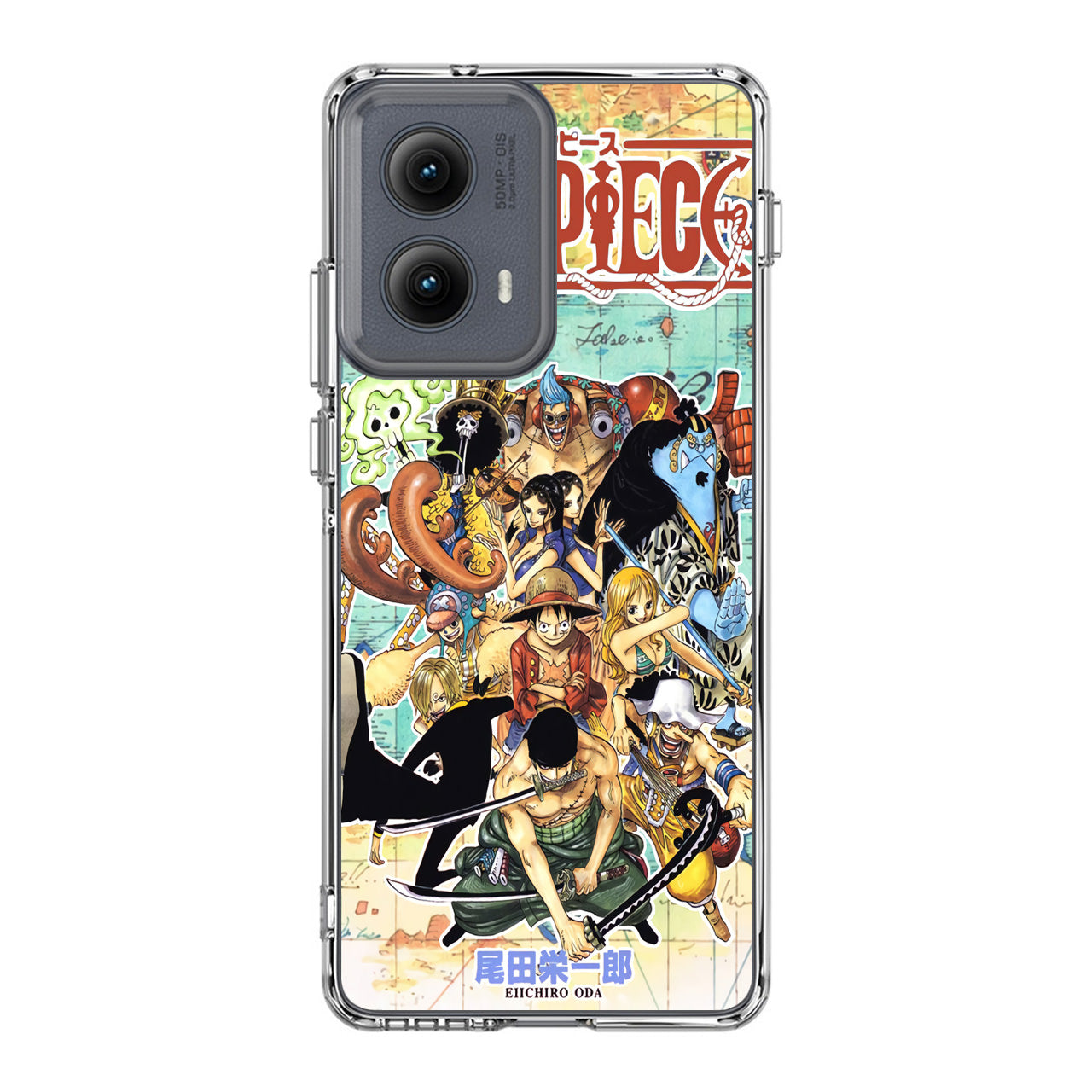 One Piece Comic Straw Hat Pirate Motorola Edge 2024 Case