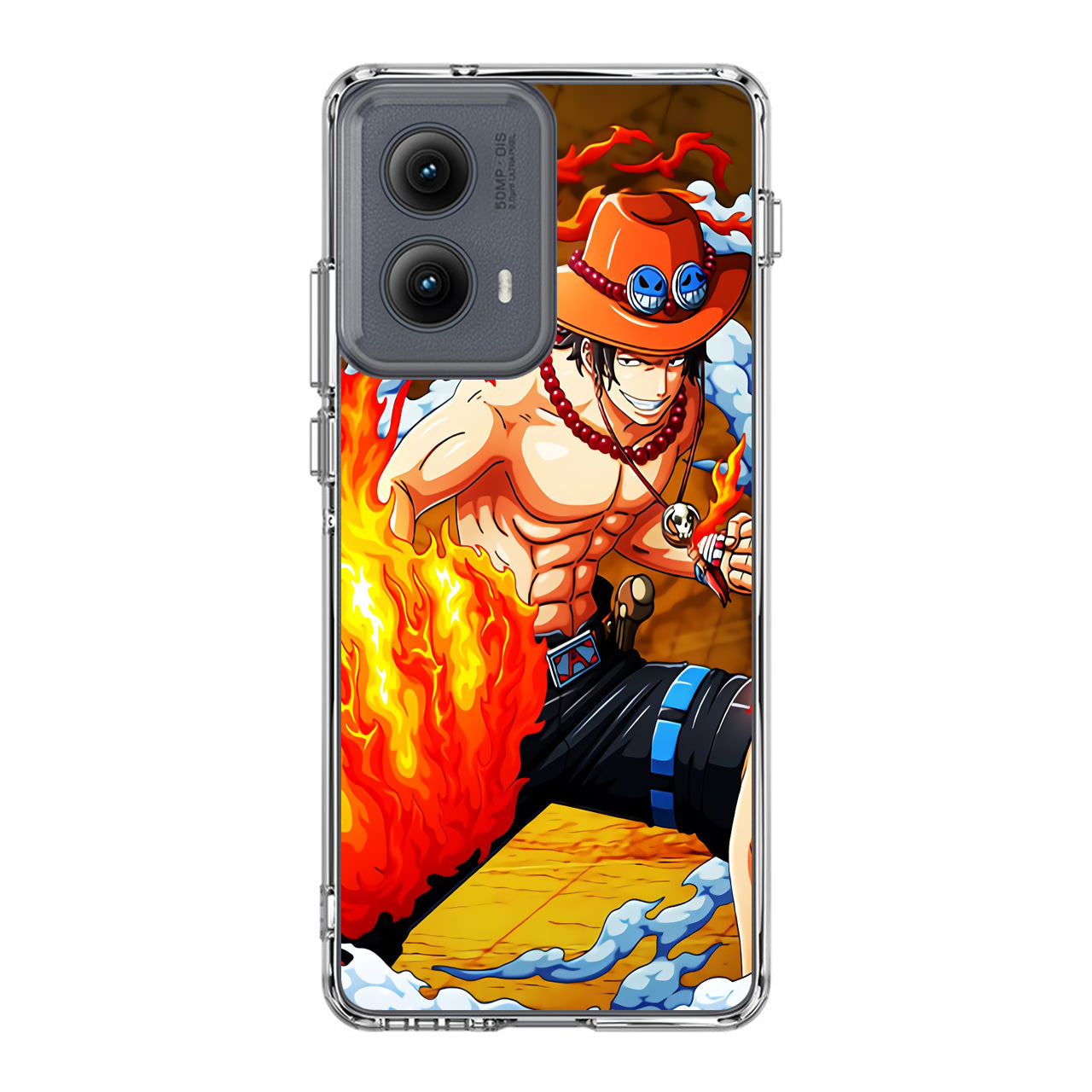 Portgas D Ace Hiken Motorola Edge 2024 Case
