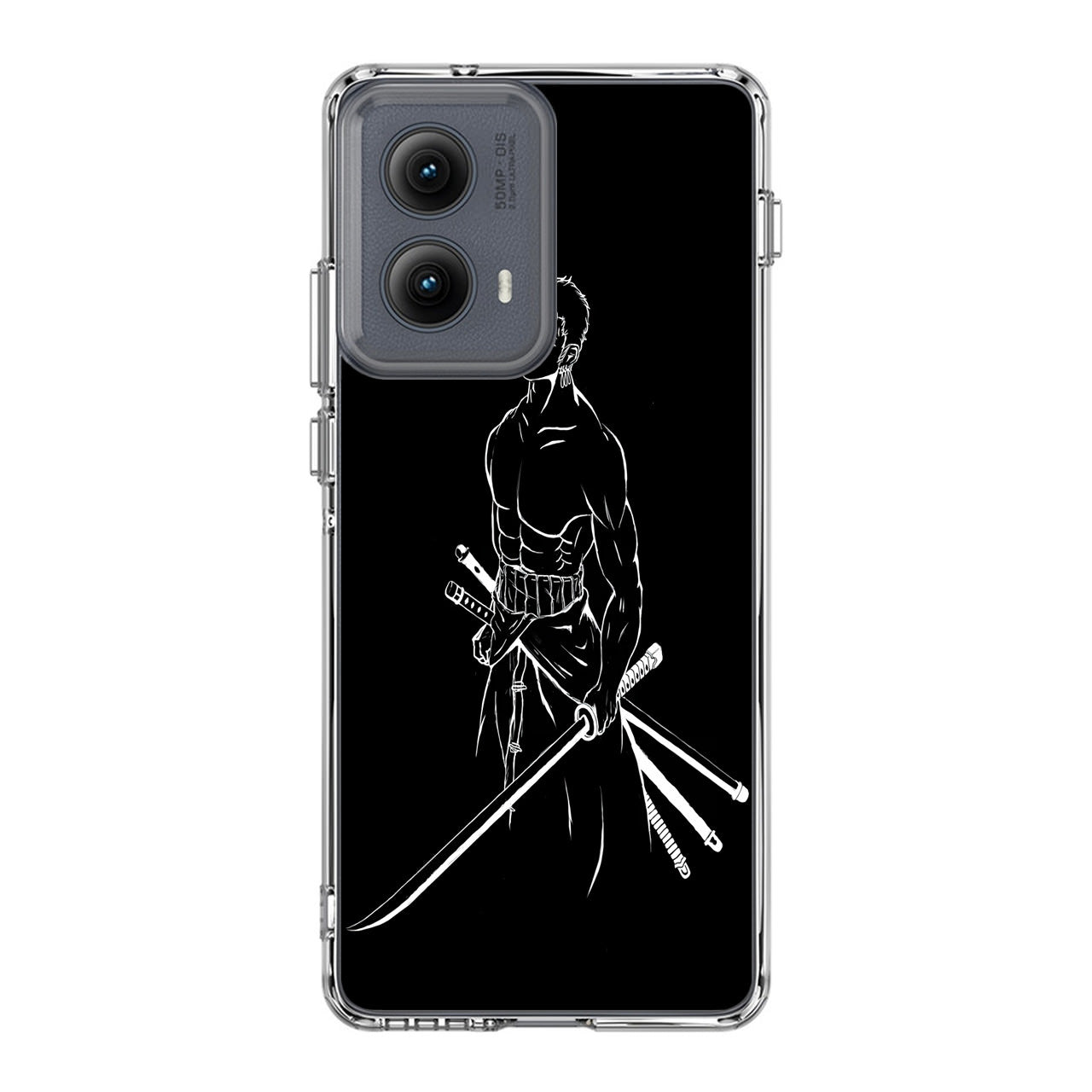 Roronoa Zoro Outlines Motorola Edge 2024 Case
