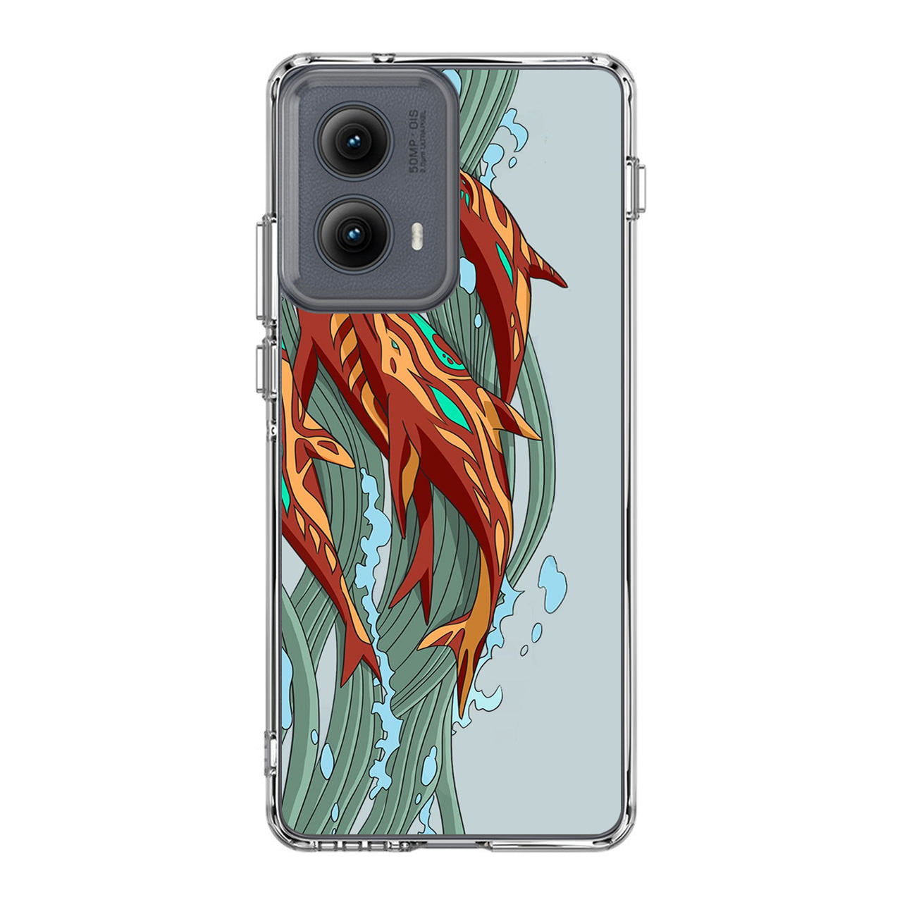 Aquamarine Revenge Motorola Edge 2024 Case