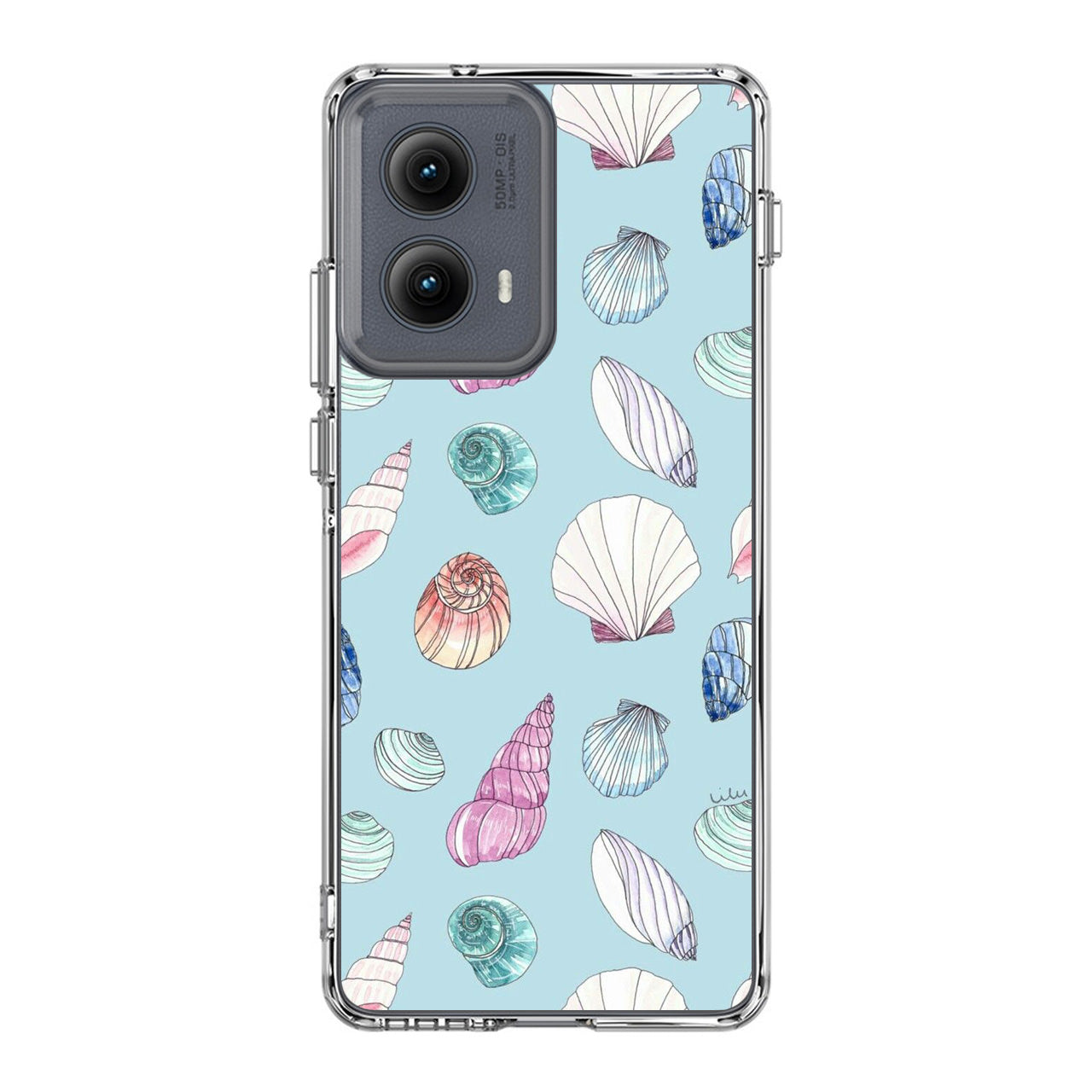 Beach Shells Pattern Motorola Edge 2024 Case