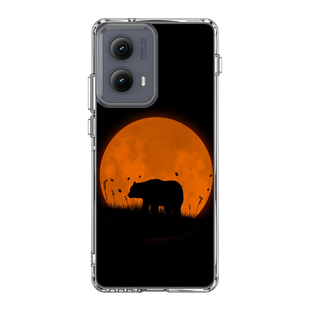 Bear Silhouette Motorola Edge 2024 Case
